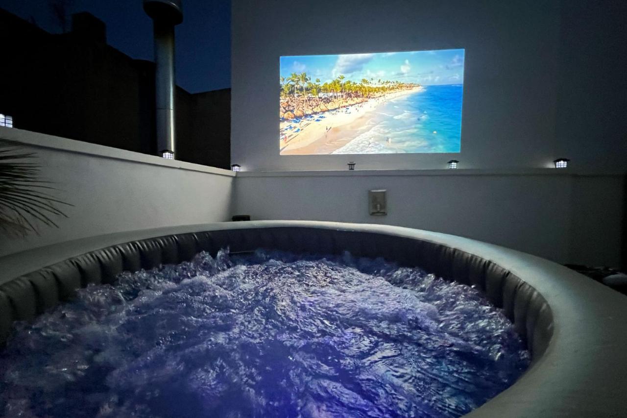 Atico Con Jacuzzi Privado , 1 Min Walk De Playa Levante ซานตาโปลา ภายนอก รูปภาพ