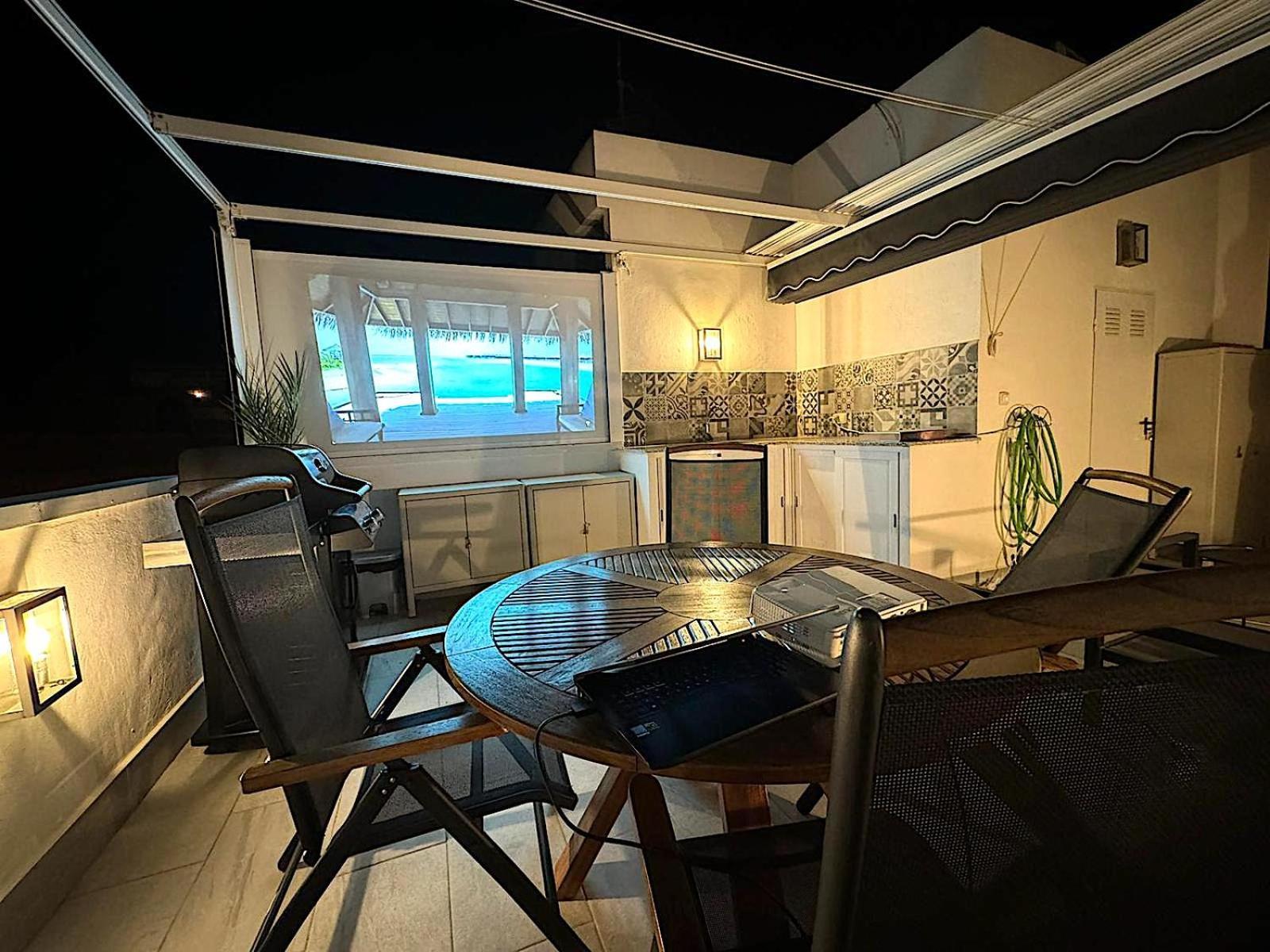Atico Con Jacuzzi Privado , 1 Min Walk De Playa Levante ซานตาโปลา ภายนอก รูปภาพ