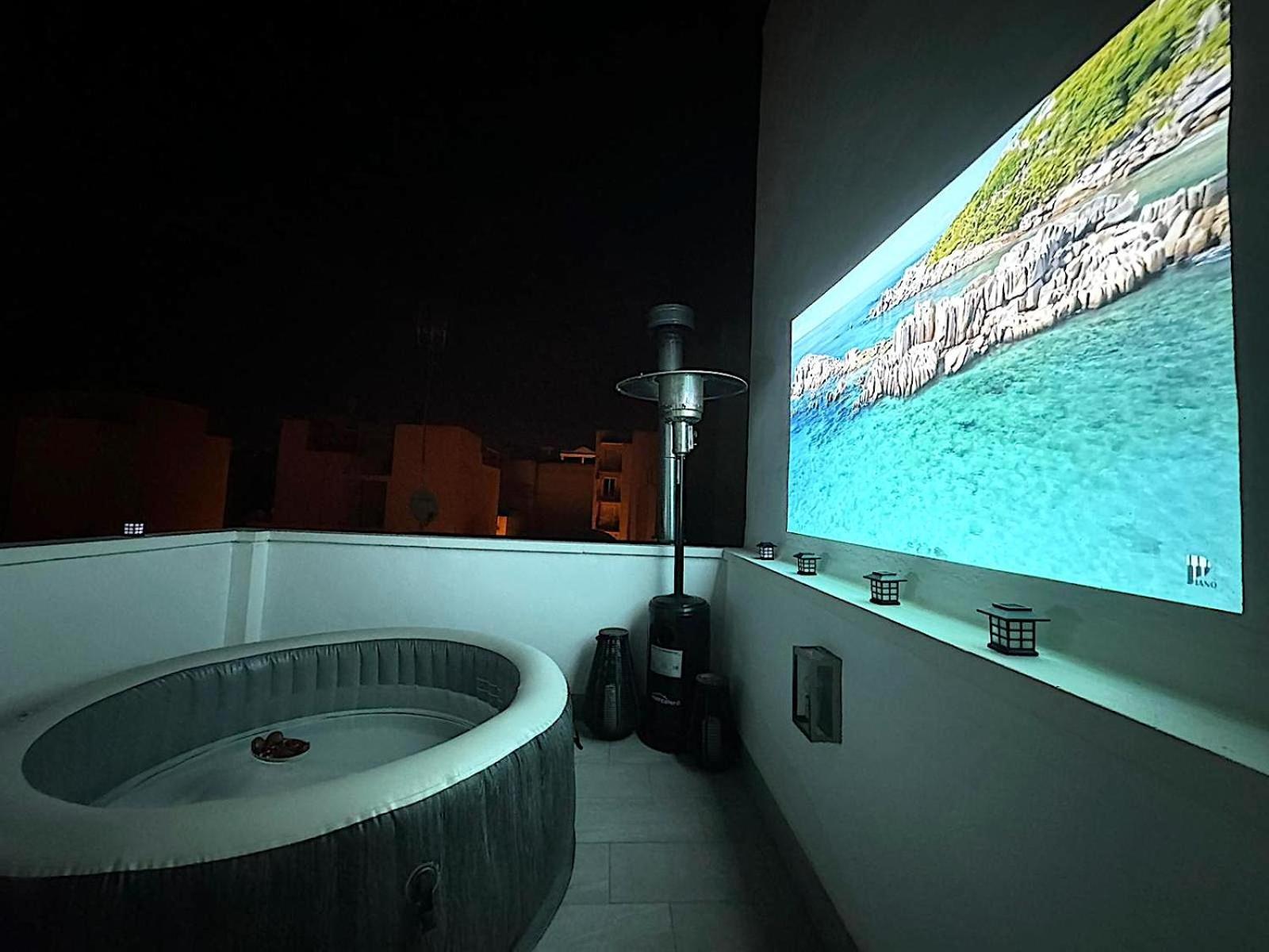 Atico Con Jacuzzi Privado , 1 Min Walk De Playa Levante ซานตาโปลา ภายนอก รูปภาพ
