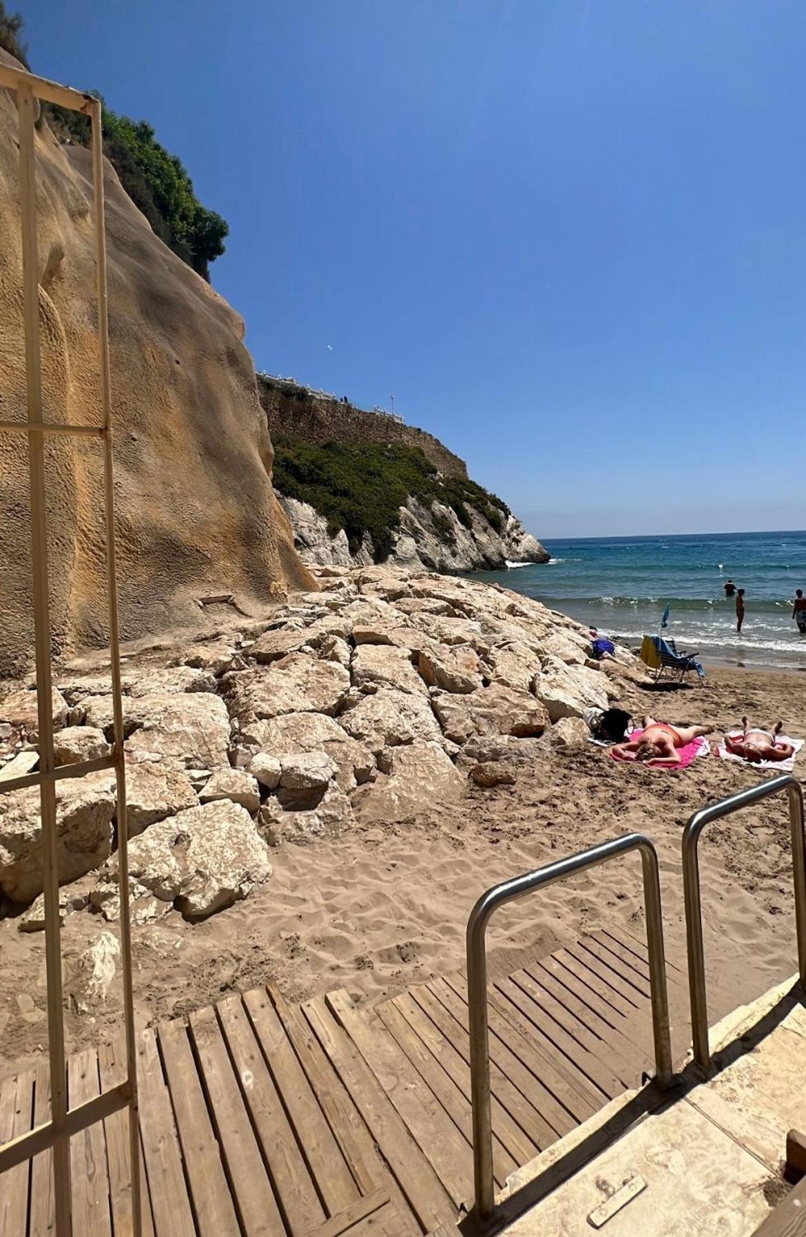 Atico Con Jacuzzi Privado , 1 Min Walk De Playa Levante ซานตาโปลา ภายนอก รูปภาพ